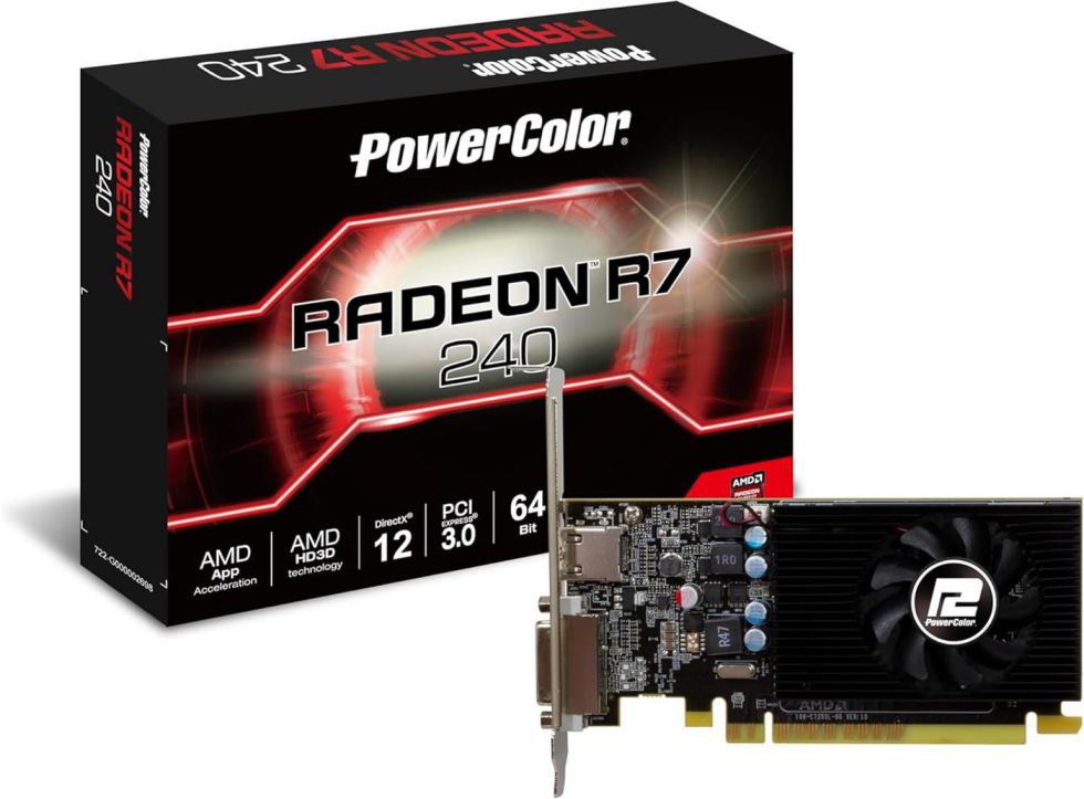 Powercolor Radeon R7 240 2gb 64bit Gddr5